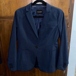 Banana Republic navy pant suit size 4